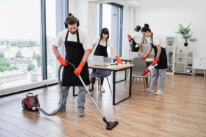 Professional cleaning company.